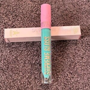 Jeffree Star Supreme Lip Gloss NEW Gloss’d in Paradise (Teal)